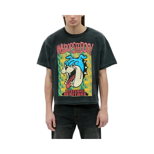 Circle Heritage X Hysteric Glamour Bulldog Short Sleeved T-Shirt