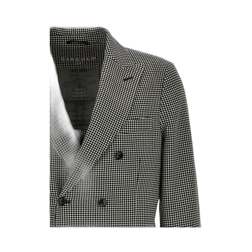 Circolo 1901 Check-Patterned Buttoned Blazer