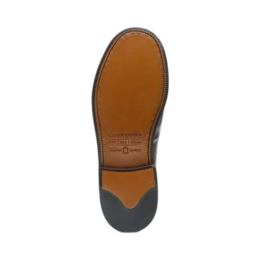Clarks Craft James Croc-Effect Loafers