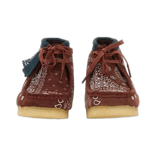 Clarks Paisley Printed Wallabee Boots