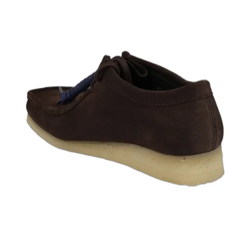Clarks Square Toe Lace-Up Shoes