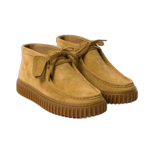 Clarks Lace-Up Ankle Boots
