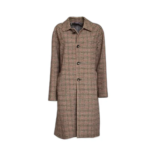 Circolo 1901 Raglan Check Coat