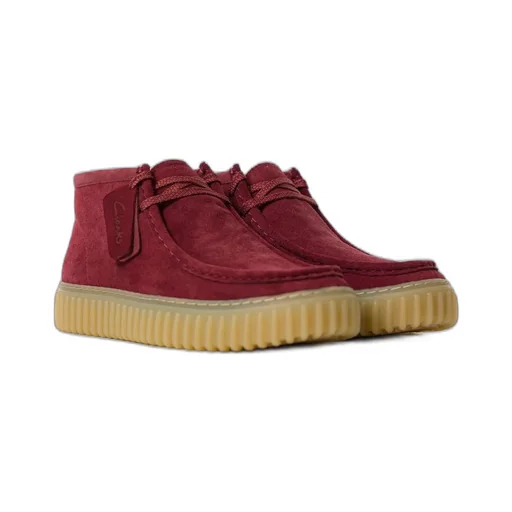 Clarks Lace-Up Ankle Boots