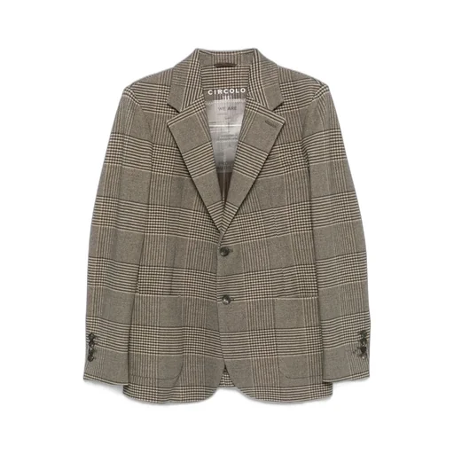 Circolo 1901 Plaid Blazer Jacket