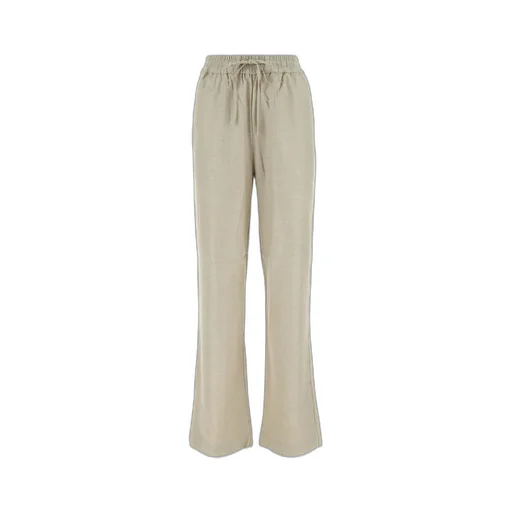 Co Elastic-Waist Wide-Leg Pants