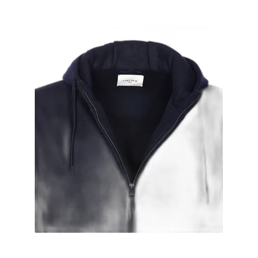 Circolo 1901 Zipped Hooded Sweater