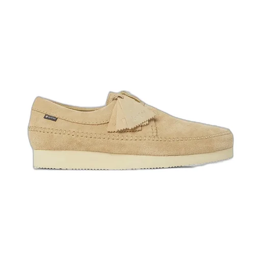 Clarks Weaver Round-Toe Lace-Up Shoes