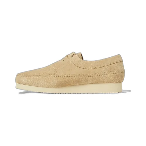 Clarks Weaver Round-Toe Lace-Up Shoes