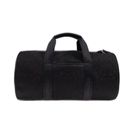 Coach Signature Jacquard Theo Duffle Bag