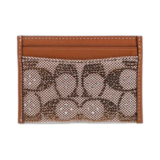 Coach Signature Jacquard Essential Card Case