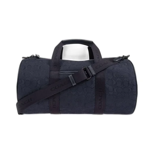 Coach Signature Jacquard Theo Duffle Bag