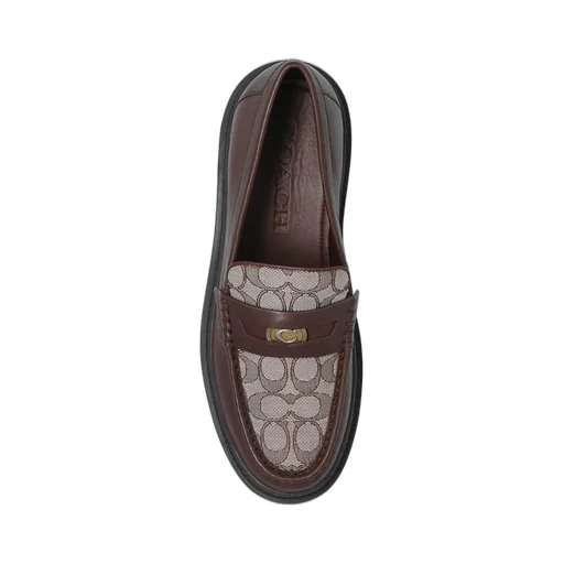 Coach Signature Jacquard Loafers