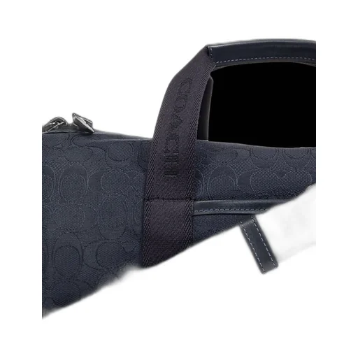 Coach Signature Jacquard Theo Duffle Bag