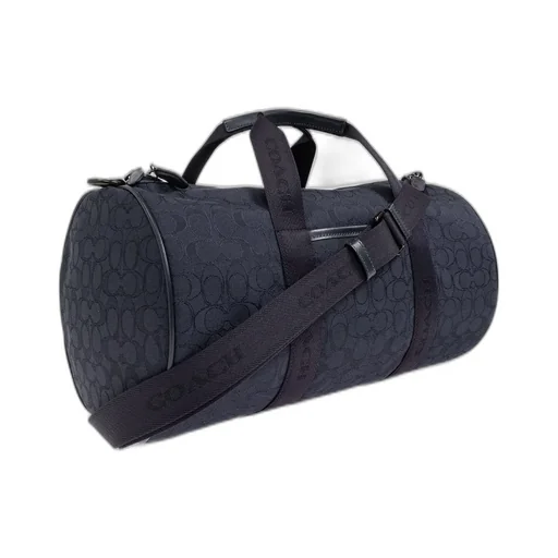 Coach Signature Jacquard Theo Duffle Bag
