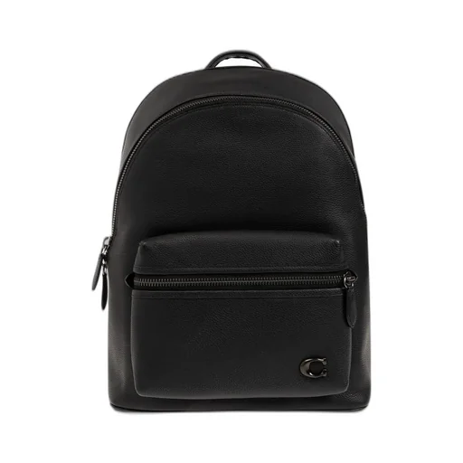 Coach Logo Plaque Backpack