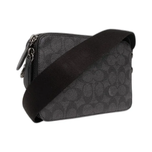Coach Charter Logo Printed Crossbody Bag