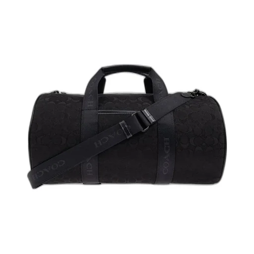Coach Signature Jacquard Theo Duffle Bag