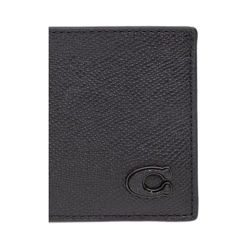 Coach Logo Plaque Bifold Wallet