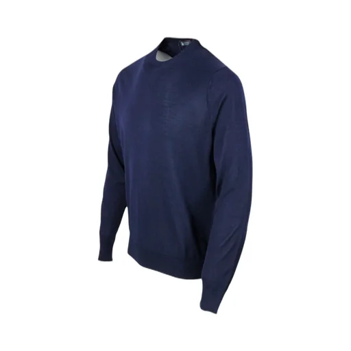 Colombo Long-Sleeved Crewneck Knitted Jumper