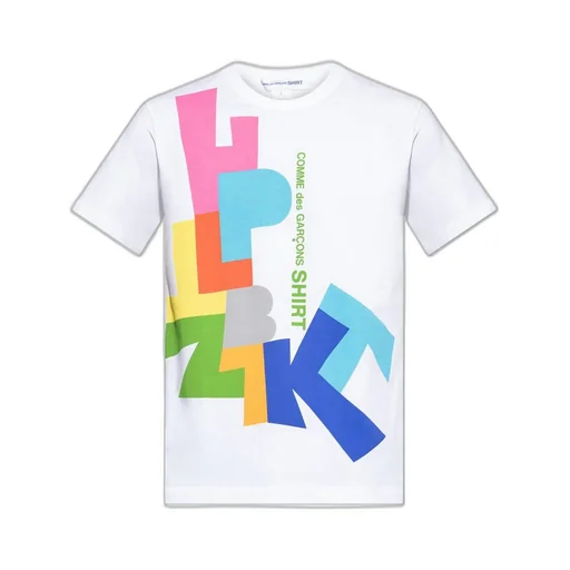 Comme Des GarÇOns Graphic Printed Crewneck T-Shirt