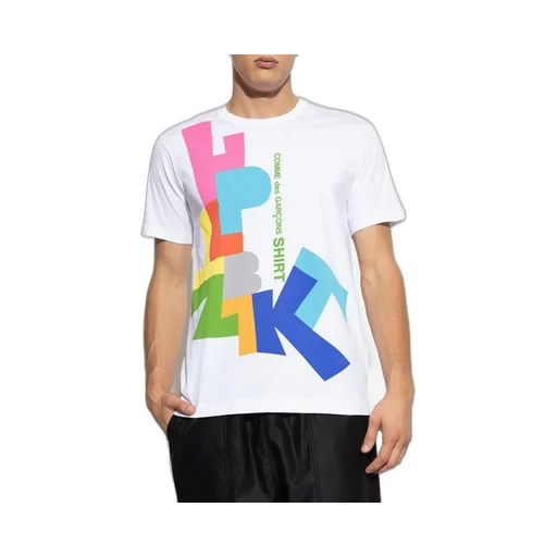 Comme Des GarÇOns Graphic Printed Crewneck T-Shirt