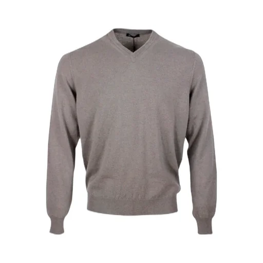 Colombo Long-Sleeved V-Neck Knitted Jumper