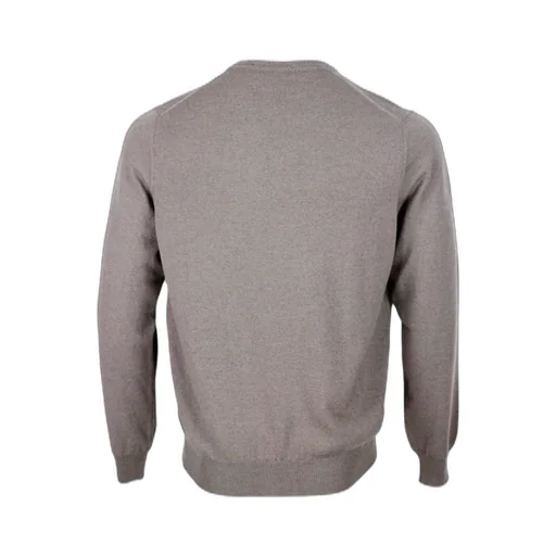 Colombo Long-Sleeved V-Neck Knitted Jumper