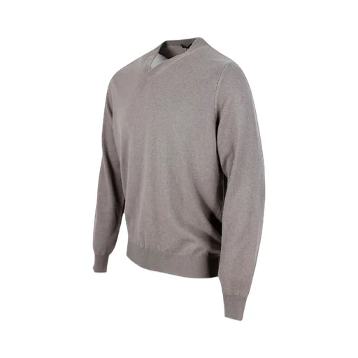Colombo Long-Sleeved V-Neck Knitted Jumper