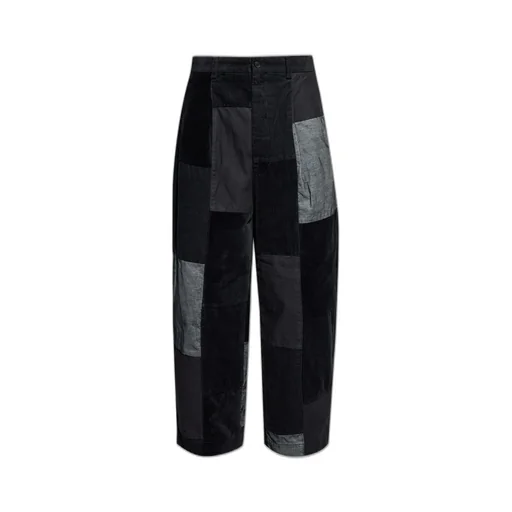 Comme Des GarÇOns Homme Plus Patch Detailed Trousers