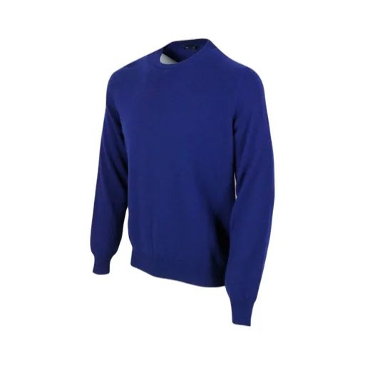 Colombo Long-Sleeved Crewneck Knitted Jumper