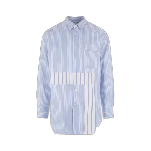 Comme Des GarÇOns Striped Buttoned Shirt