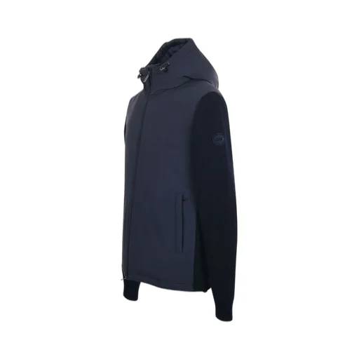 Colmar Originals Hooded Knit-Sleeve Jacket