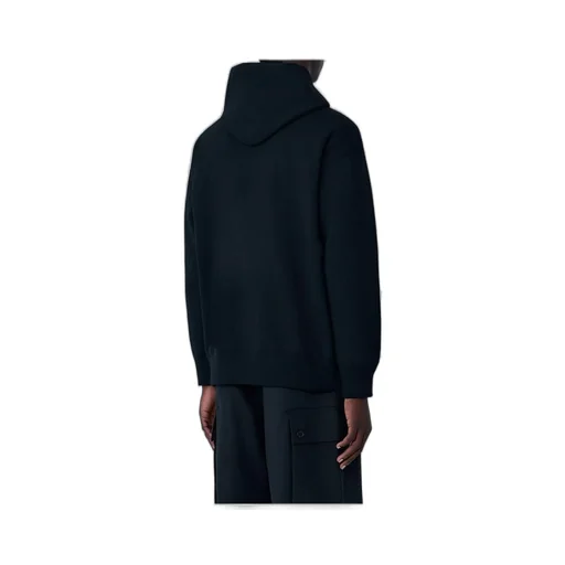 Comme Des GarÇOns Homme Logo Embroidered Hooded Sweatshirt
