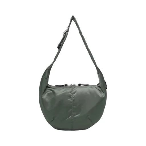 Comme Des GarÇOns Homme Curved Zipped Messenger Bag