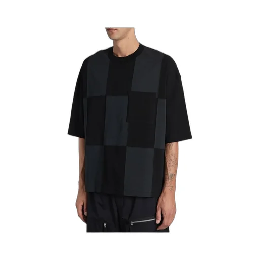 Comme Des GarÇOns Homme Check-Pattern Relaxed Fit T-Shirt