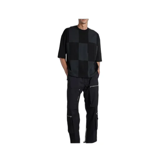 Comme Des GarÇOns Homme Check-Pattern Relaxed Fit T-Shirt