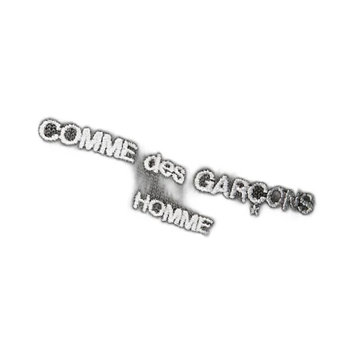 Comme Des GarÇOns Homme Logo Embroidered Cardigan