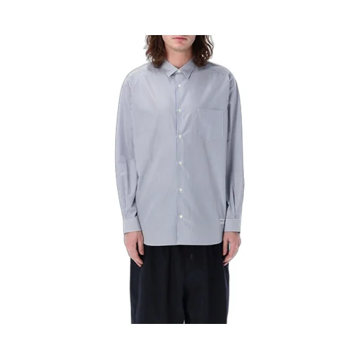 Comme Des GarÇOns Homme Pleat Detailed Striped Shirt
