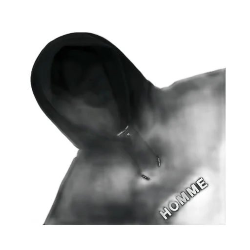 Comme Des GarÇOns Homme Logo Printed Hoodie