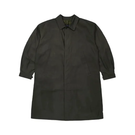 Comme Des GarÇOns Homme Long Sleeve Button Detail Coat