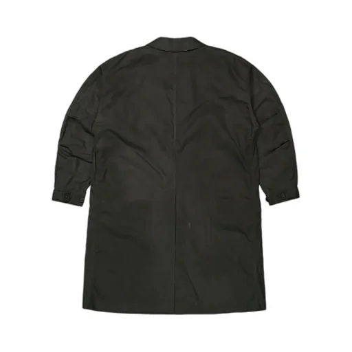 Comme Des GarÇOns Homme Long Sleeve Button Detail Coat