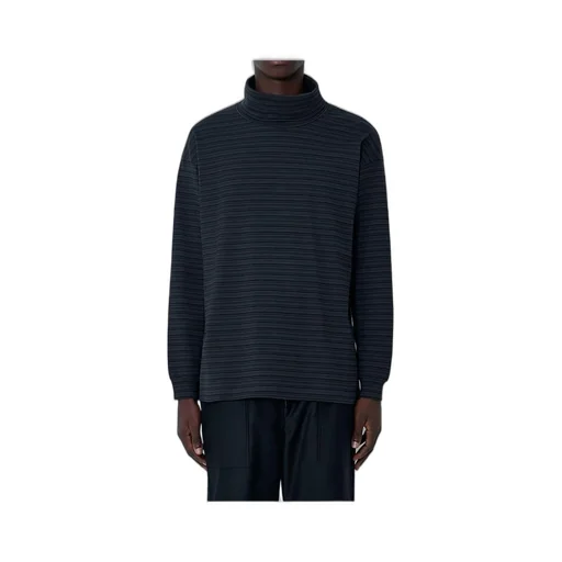 Comme Des GarÇOns Homme Turtleneck Striped Jumper