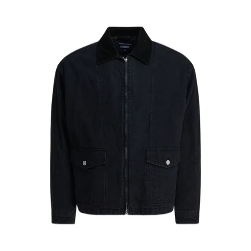 Comme Des GarÇOns Homme Corduroy-Collar Zipped Jacket