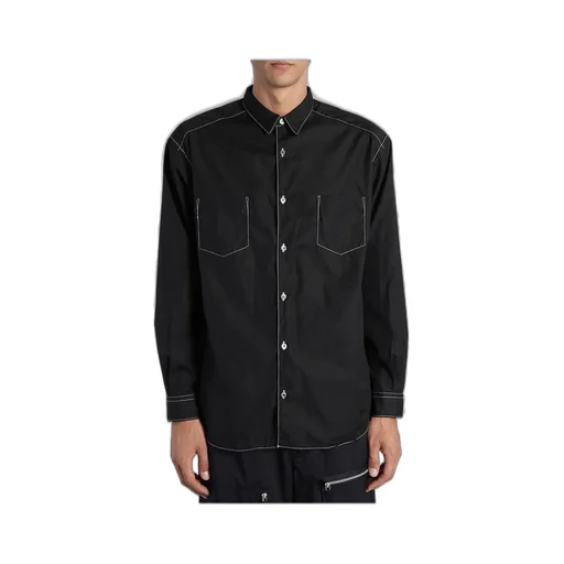 Comme Des GarÇOns Homme Contrasting Stitch Shirt
