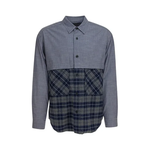 Comme Des GarÇOns Homme Panelled Buttoned Shirt
