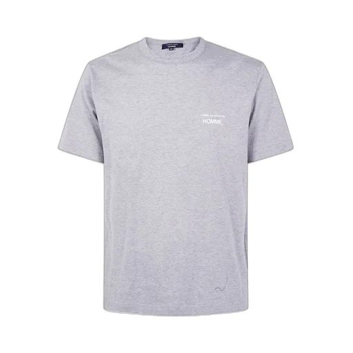 Comme Des GarÇOns Homme Logo Printed Crew Neck T-Shirt
