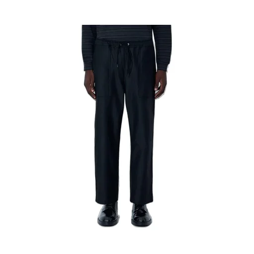 Comme Des GarÇOns Homme Elastic Waist Drawstring Trousers
