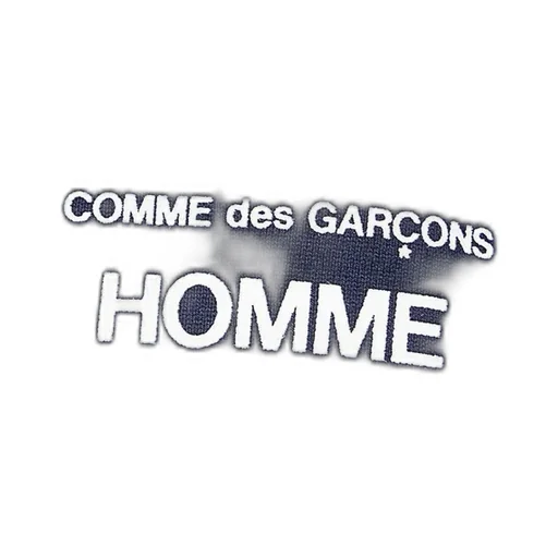 Comme Des GarÇOns Homme Logo Printed Crewneck T-Shirt