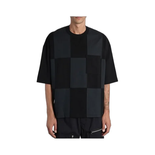 Comme Des GarÇOns Homme Check-Pattern Relaxed Fit T-Shirt